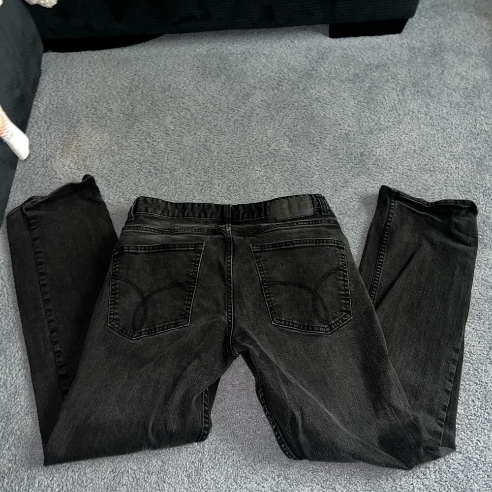 Calvin Klein black jeans 32 x 30